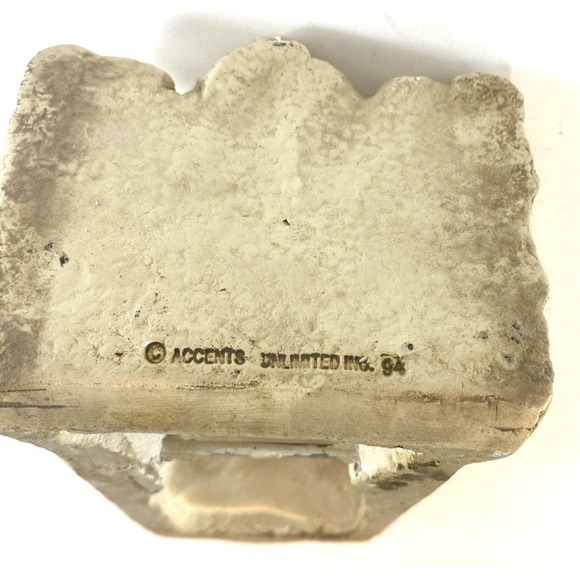 Vtg Green Man Forest Wizard Sculpture Wall Art Accents Unltd Renaissance Boho - Picture 6 of 10